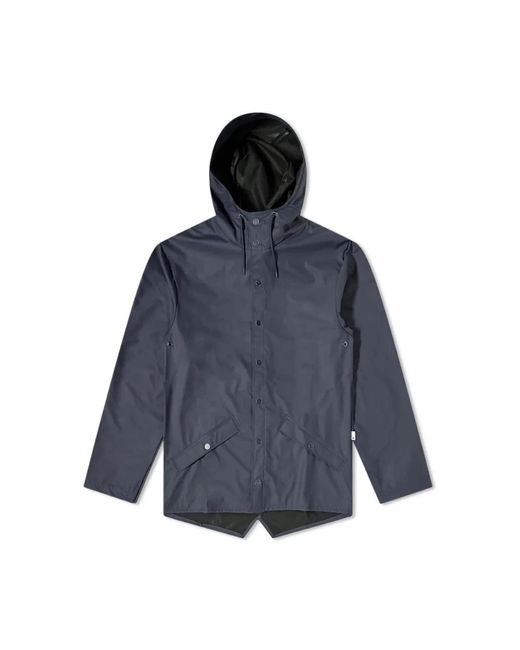 Rains Blue Light Jackets for men