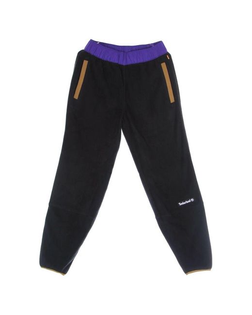 Timberland Polar fleece sweatpants tiefblau/schwarz in Black für Herren