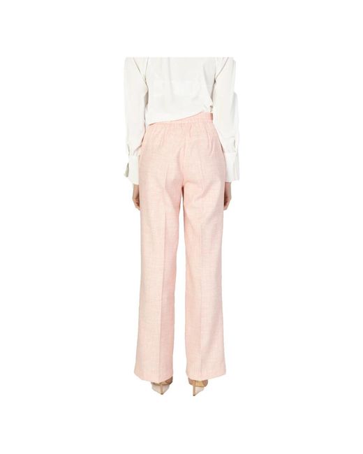 Guess Pink Wide Trousers