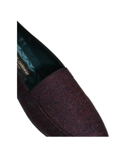Dolce & Gabbana Blue Loafers for men