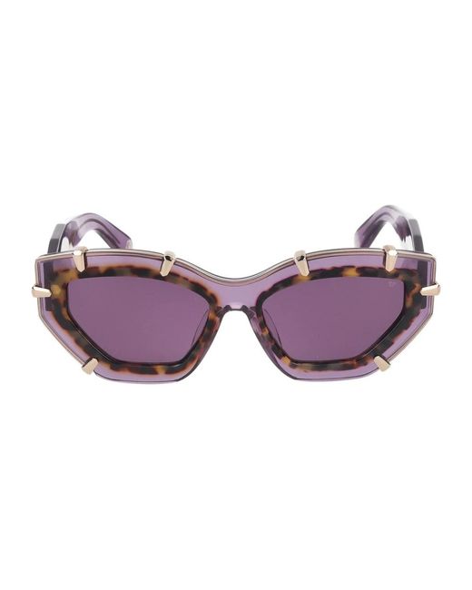 Philipp Plein Purple Sunglasses