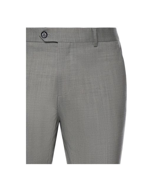 BE ABLE Gray Suit Trousers for men