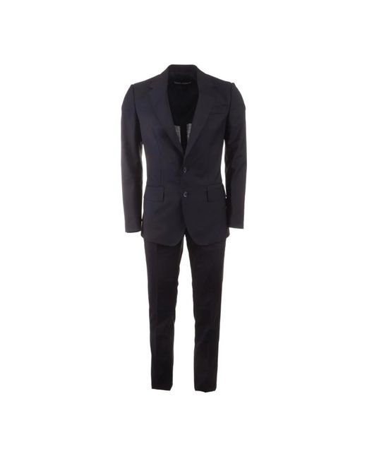 Dolce & Gabbana 2-Delig 2-Knoops Pak in het Black voor heren
