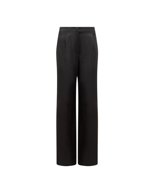 Straight Trousers MSGM de color Black