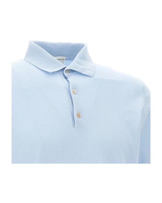 FILIPPO DE LAURENTIIS Blue T-Shirts for men