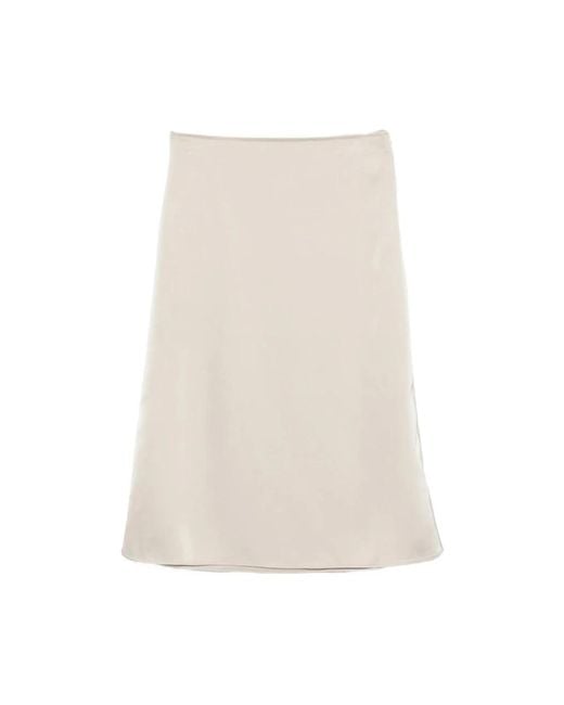 Calvin Klein Natural Midi Skirts