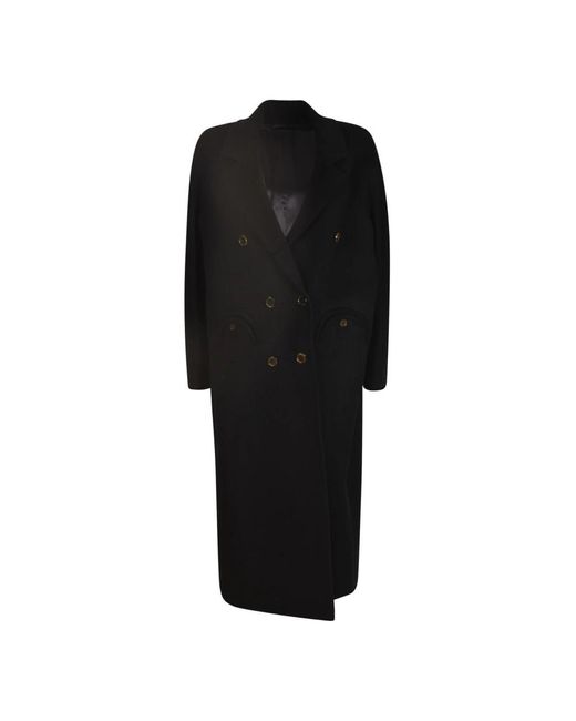 Blazé Milano Black Double-Breasted Coats