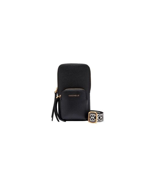 Coccinelle Black Headphones