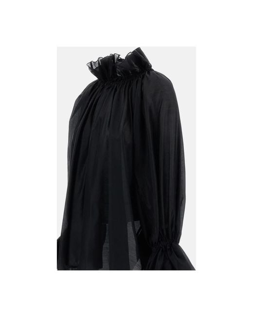 Blouses Thelatest de color Black