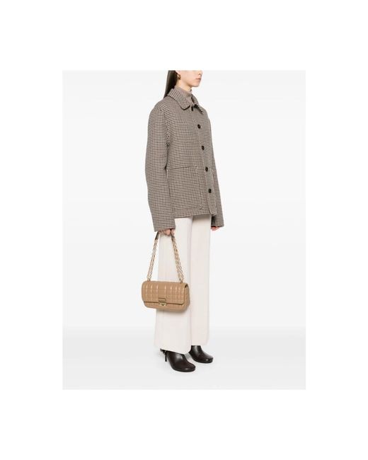 Michael Kors Natural Shoulder Bags