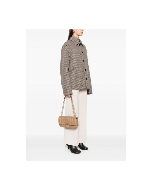 Michael Kors Natural Shoulder Bags