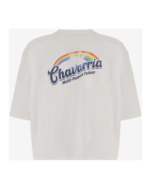 Willy Chavarria White T-Shirts for men
