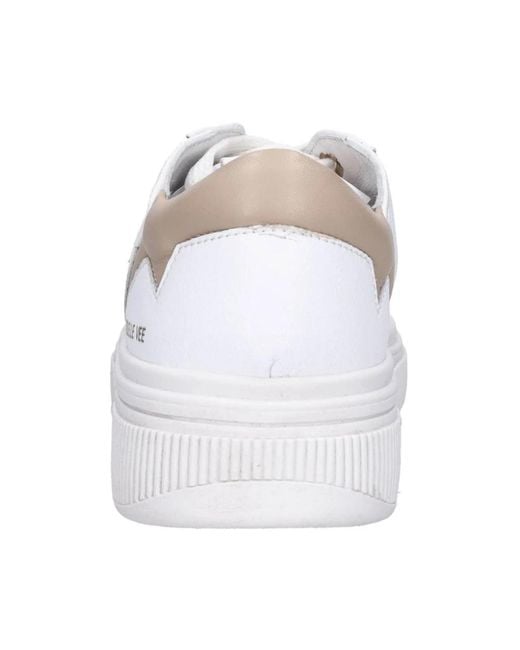Emanuélle Vee White Sneakers