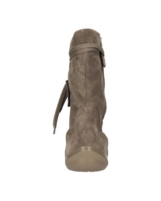 Vic Matié Brown Lace-Up Boots