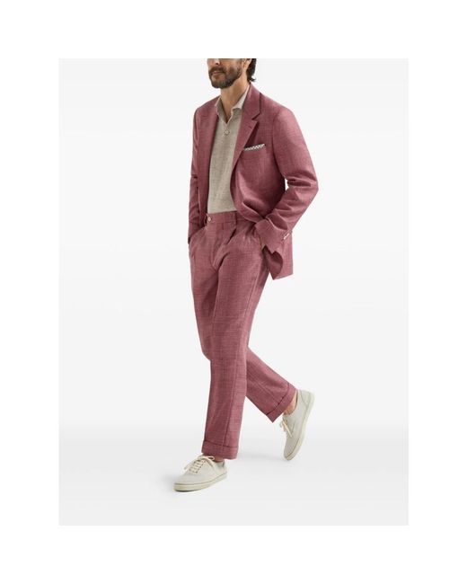 Brunello Cucinelli Gray Polo Shirts for men