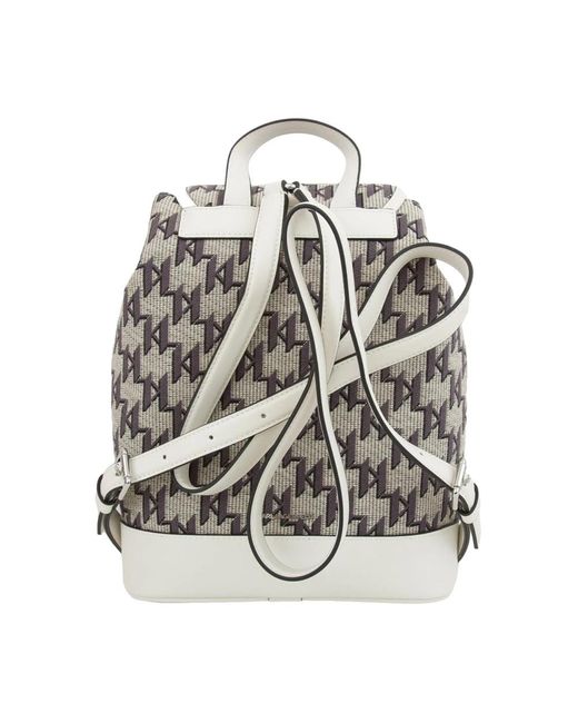 Backpacks di Karl Lagerfeld in Metallic