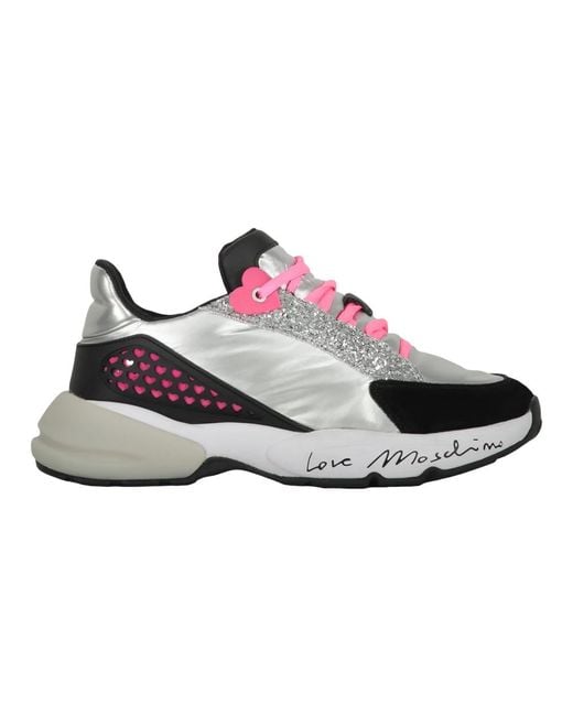 Love Moschino Sneakers in het Gray