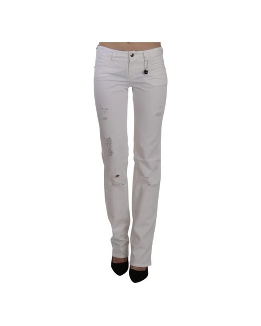 CoSTUME NATIONAL Gray Straight Fit Jeans