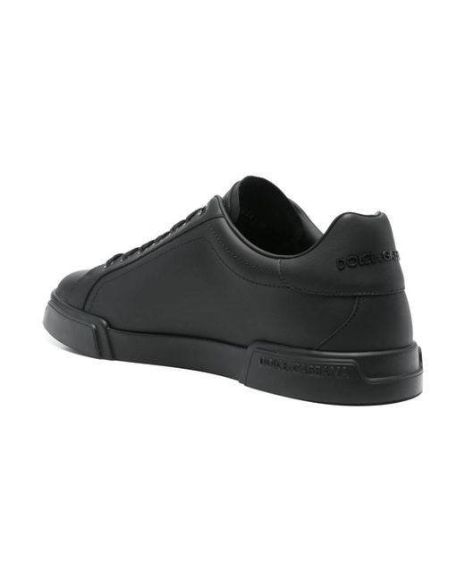Dolce & Gabbana Low-Top Sneakers in het Black voor heren