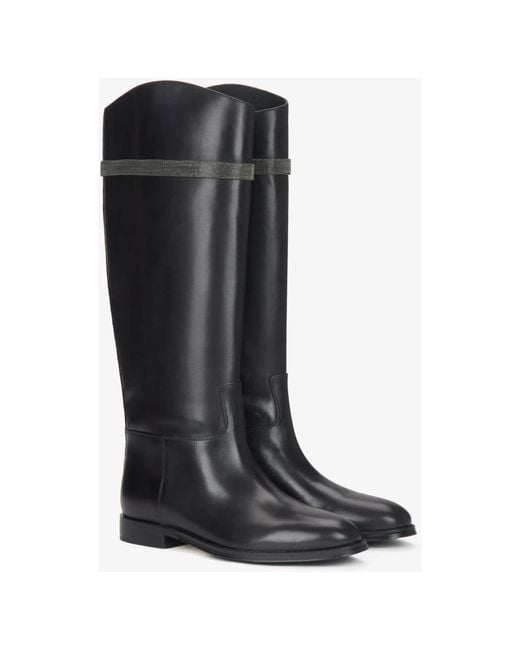 ESTRO Black High Boots