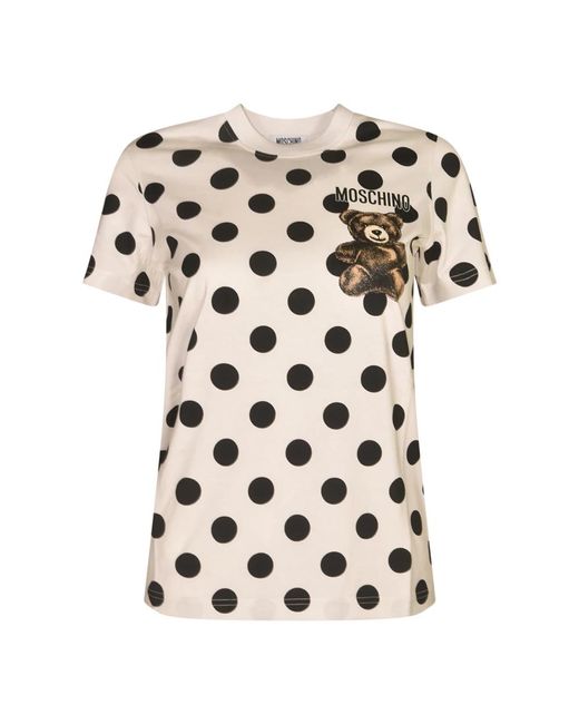 T-Shirts Moschino de color Natural