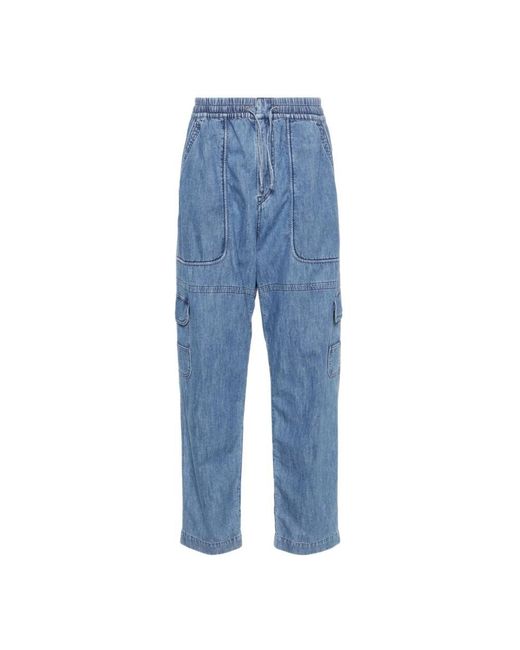 Isabel Marant Blue Loose-Fit Jeans for men