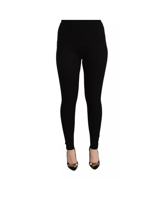 Dolce & Gabbana Black Leggings