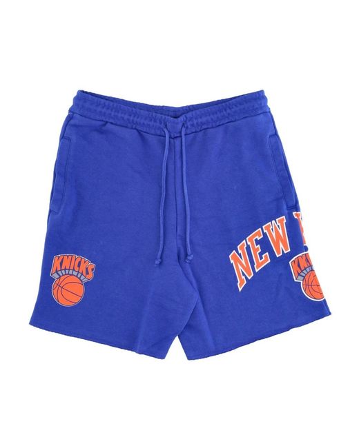 Mitchell & Ness Blue Casual Shorts for men