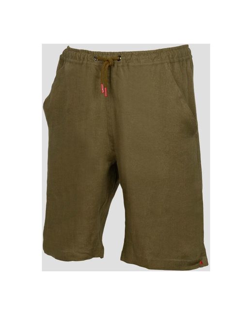 Kiton Short Pants in het Green voor heren