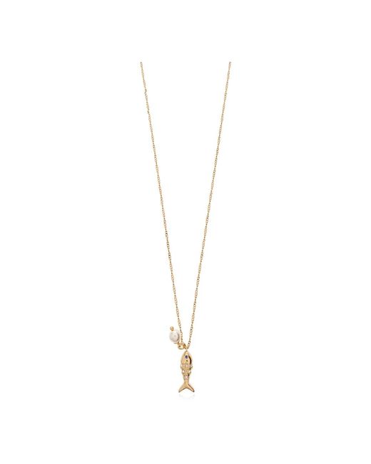Kate Spade Metallic Summer Daze Fisch Anhänger