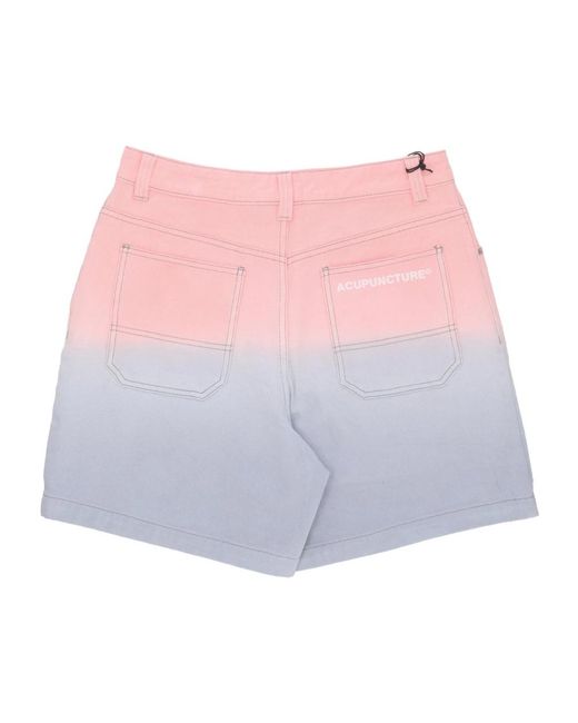 Acupuncture Pink Casual Shorts for men