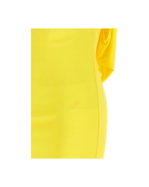 Jacquemus Yellow Short Dresses