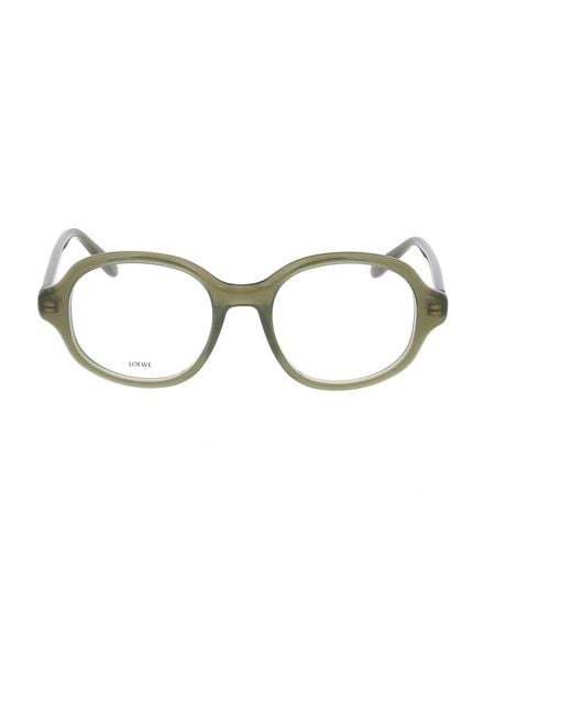 Loewe Green Glasses