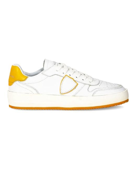 Philippe Model Sneakers Nice Tennis in White für Herren