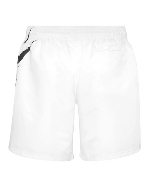 Philipp Plein Jogging Shorts Scratch in het White voor heren