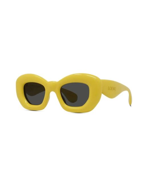 Loewe Yellow Sunglasses
