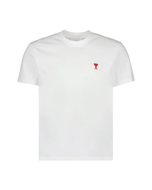 AMI T-Shirts in het White