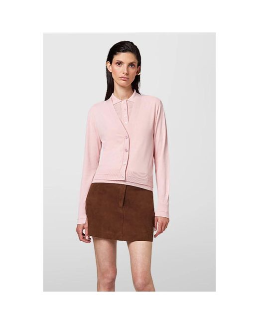 Cardigans di Alpha Studio in Pink