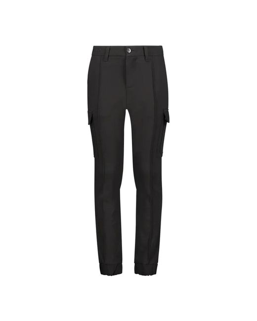 Aeden Black Slim-Fit Trousers for men
