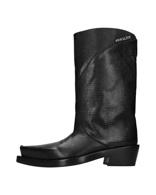 Cowboy Boots Mugler pour homme en coloris Black