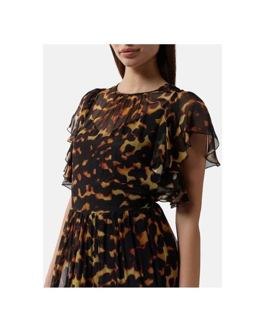 Silvian Heach Brown Maxi Dresses