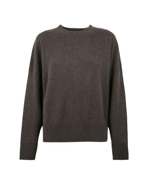 Loulou de Saison Gray Round-Neck Knitwear