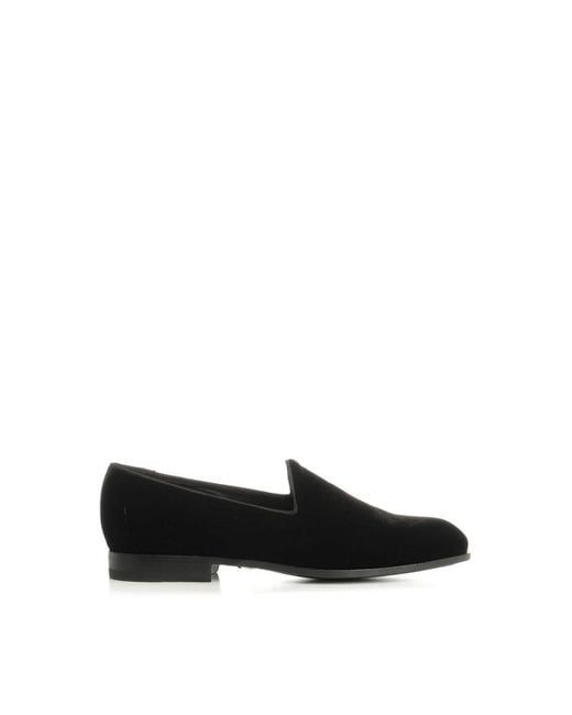 Tagliatore Black Loafers for men