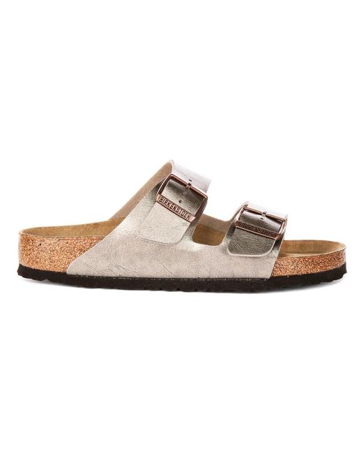 Birkenstock Brown Sliders
