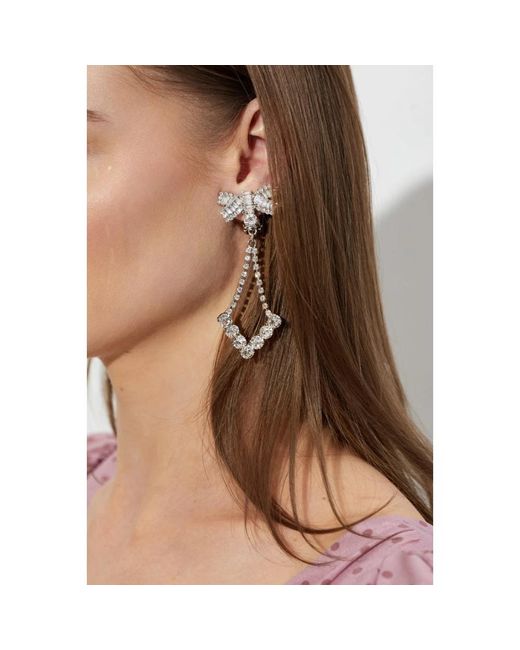 Alessandra Rich Metallic Earrings