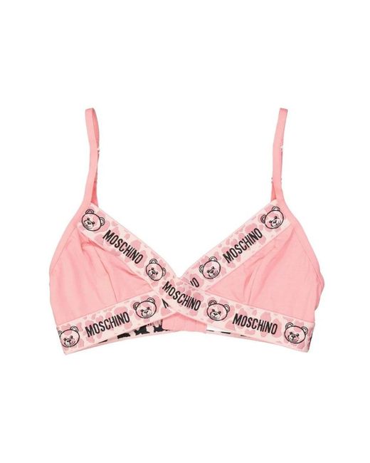 Moschino Pink Bras