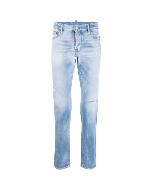 DSquared² Blue Slim Fit Jeans for men