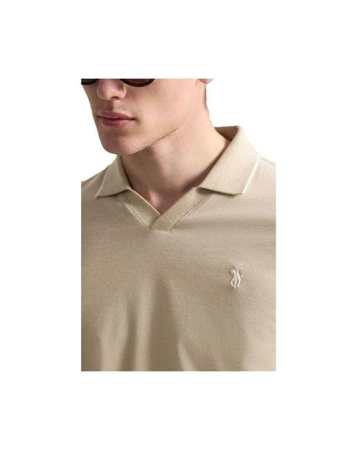 Ralph Lauren Natural Polo Shirts for men