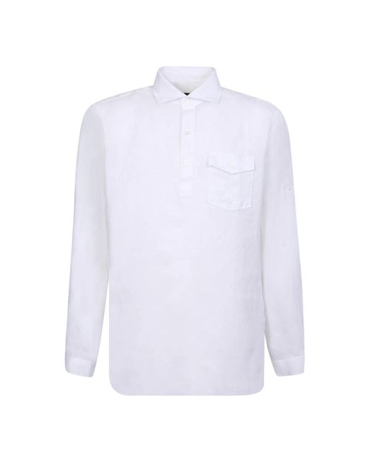 Lardini White Formal Shirts for men
