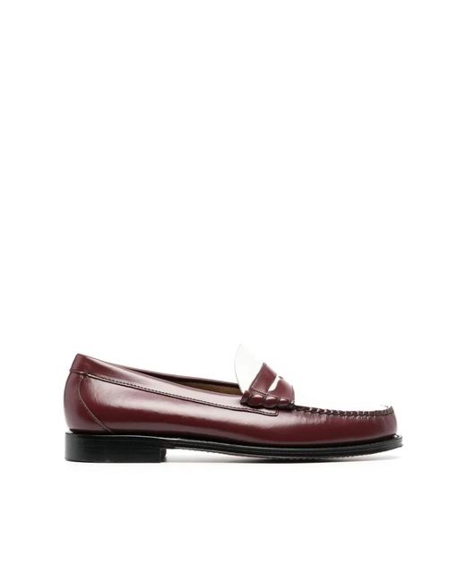 Loafers G.H.BASS de hombre de color Red